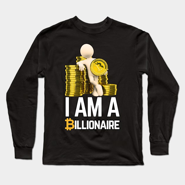 Billionaire Long Sleeve T-Shirt by Tharaka Bandara